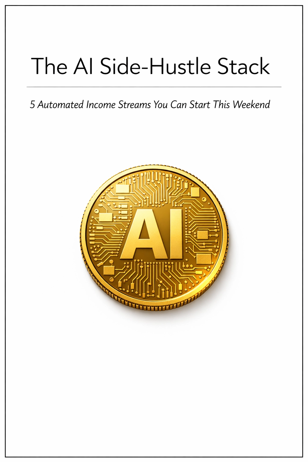 The AI Side-Hustle Stack: 5 Automated Income Streams You Can Start This Weekend
